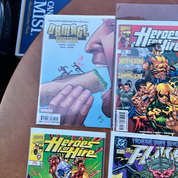 Lot of 9 Comics Flash, Damage Control, Heroes For Hire, Ultimate Six, Spider-Man - Picture 5 of 6